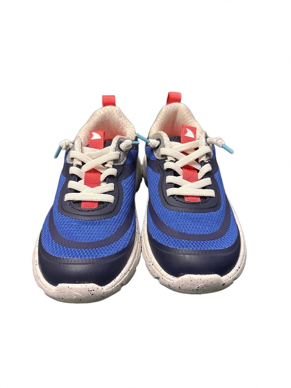 Rugged Shark Sneakers - Blue/Navy/Red - Toddler Size 12